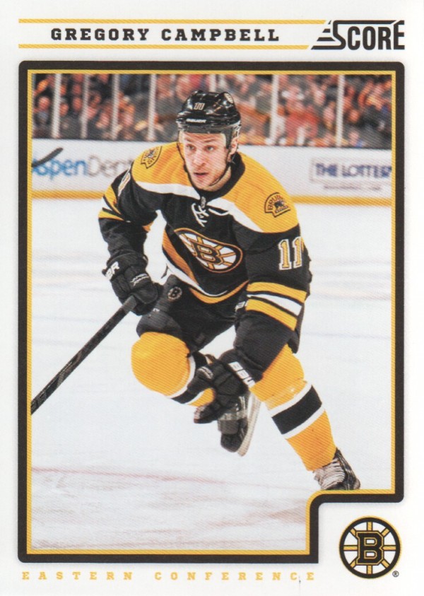 2012-13 Score #70 Gregory Campbell
