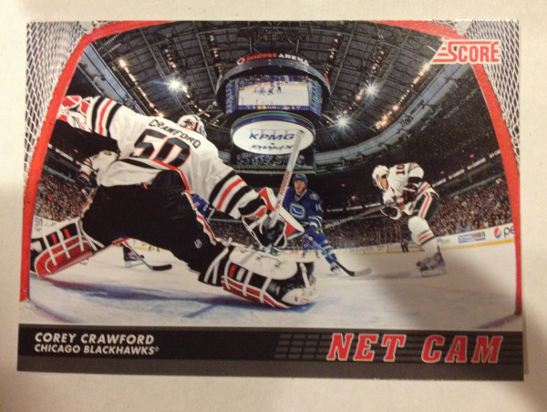 2012-13 Score Net Cam #NC3 Corey Crawford