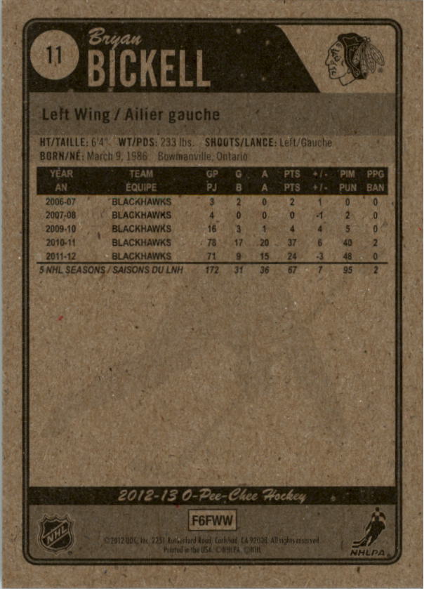 A0677- 2012-13 O-Pee-Chee Hockey Card #s 1-200 -You Pick- 15+ FREE US SHIP - Picture 19 of 354