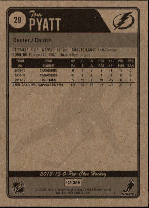 A0677- 2012-13 O-Pee-Chee Hockey Card #s 1-200 -You Pick- 15+ FREE US SHIP - Picture 53 of 354