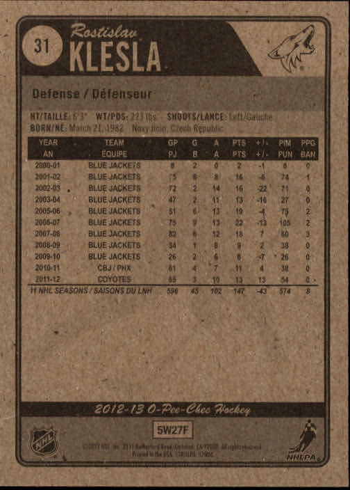 A0677- 2012-13 O-Pee-Chee Hockey Card #s 1-200 -You Pick- 15+ FREE US SHIP - Picture 57 of 354