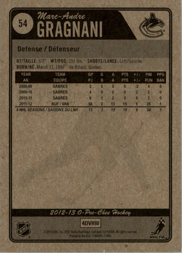 A0677- 2012-13 O-Pee-Chee Hockey Card #s 1-200 -You Pick- 15+ FREE US SHIP - Picture 101 of 354