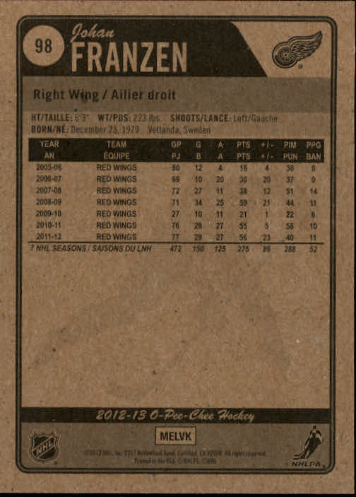 A0677- 2012-13 O-Pee-Chee Hockey Card #s 1-200 -You Pick- 15+ FREE US SHIP - Picture 183 of 354