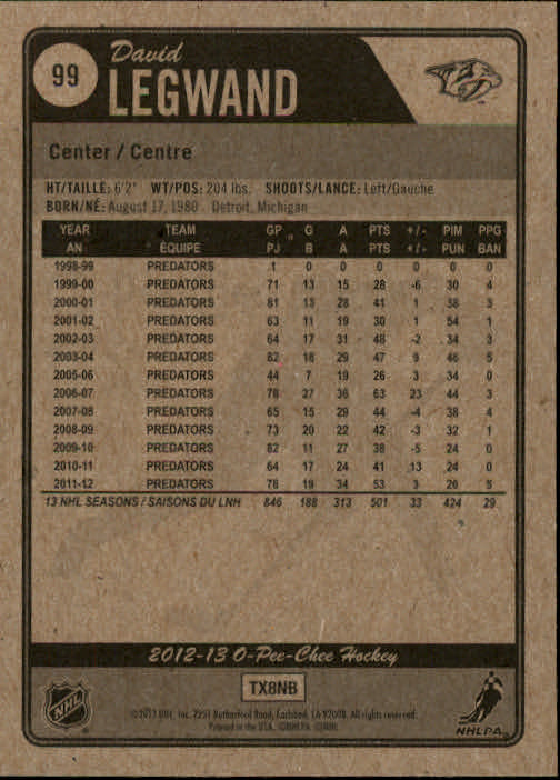 A0677- 2012-13 O-Pee-Chee Hockey Card #s 1-200 -You Pick- 15+ FREE US SHIP - Picture 185 of 354