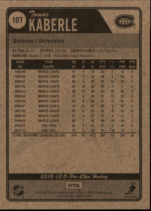 A0677- 2012-13 O-Pee-Chee Hockey Card #s 1-200 -You Pick- 15+ FREE US SHIP - Picture 199 of 354