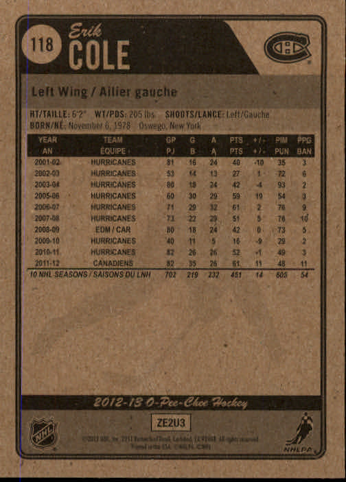 A0677- 2012-13 O-Pee-Chee Hockey Card #s 1-200 -You Pick- 15+ FREE US SHIP - Picture 219 of 354