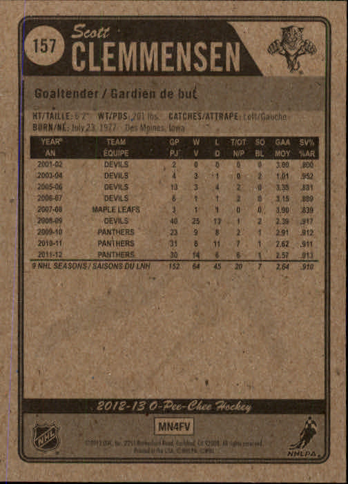 A0677- 2012-13 O-Pee-Chee Hockey Card #s 1-200 -You Pick- 15+ FREE US SHIP - Picture 282 of 354