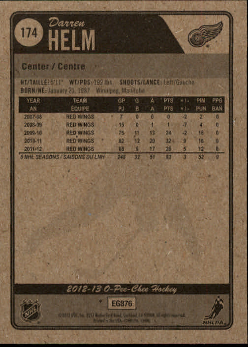 A0677- 2012-13 O-Pee-Chee Hockey Card #s 1-200 -You Pick- 15+ FREE US SHIP - Picture 310 of 354