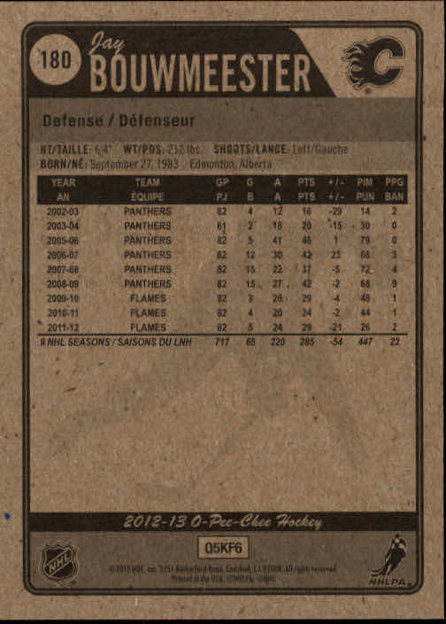 A0677- 2012-13 O-Pee-Chee Hockey Card #s 1-200 -You Pick- 15+ FREE US SHIP - Picture 320 of 354