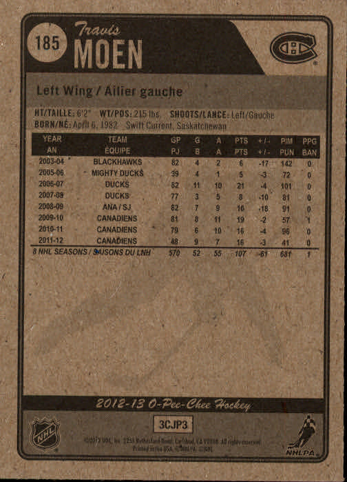 A0677- 2012-13 O-Pee-Chee Hockey Card #s 1-200 -You Pick- 15+ FREE US SHIP - Picture 328 of 354
