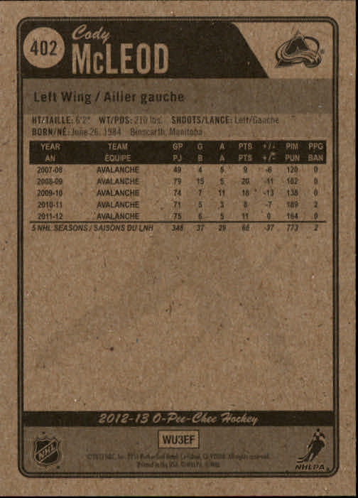 A0677- 2012-13 O-Pee-Chee Hockey Card #s 401-600 -You Pick- 15+ FREE US SHIP - Picture 5 of 252