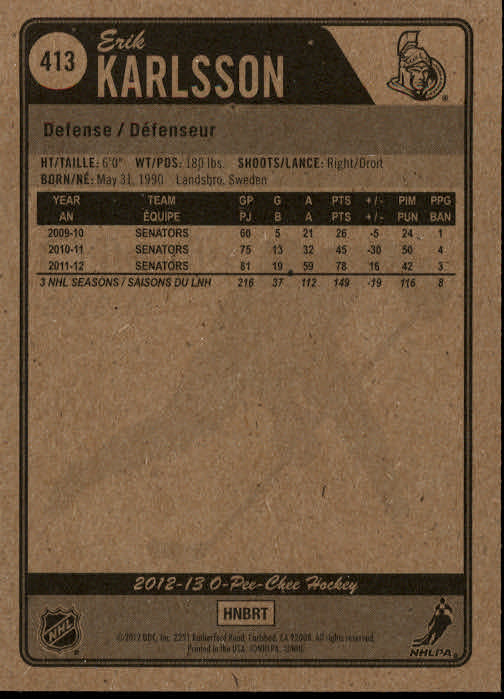 A0677- 2012-13 O-Pee-Chee Hockey Card #s 401-600 -You Pick- 15+ FREE US SHIP - Picture 25 of 252