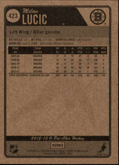 A0677- 2012-13 O-Pee-Chee Hockey Card #s 401-600 -You Pick- 15+ FREE US SHIP - Picture 43 of 252