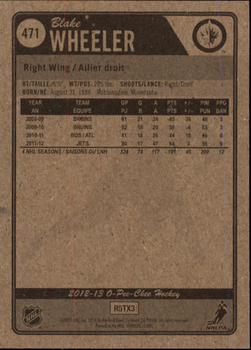 A0677- 2012-13 O-Pee-Chee Hockey Card #s 401-600 -You Pick- 15+ FREE US SHIP - Picture 133 of 252