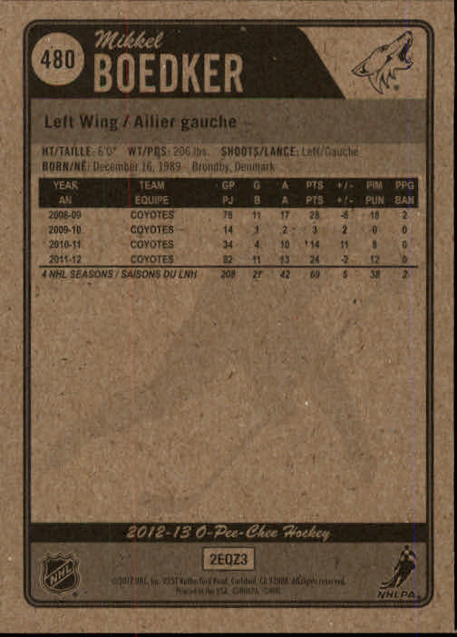 A0677- 2012-13 O-Pee-Chee Hockey Card #s 401-600 -You Pick- 15+ FREE US SHIP - Picture 151 of 252