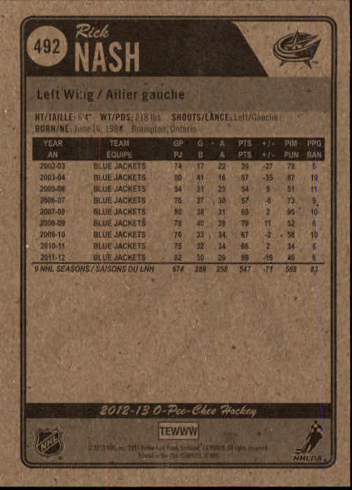 A0677- 2012-13 O-Pee-Chee Hockey Card #s 401-600 -You Pick- 15+ FREE US SHIP - Picture 173 of 252