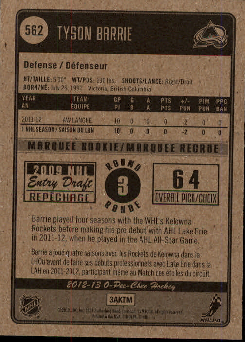 A0677- 2012-13 O-Pee-Chee Hockey Card #s 401-600 -You Pick- 15+ FREE US SHIP - Picture 218 of 252