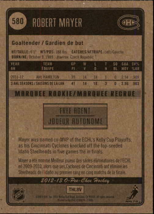 A0677- 2012-13 O-Pee-Chee Hockey Card #s 401-600 -You Pick- 15+ FREE US SHIP - Picture 242 of 252