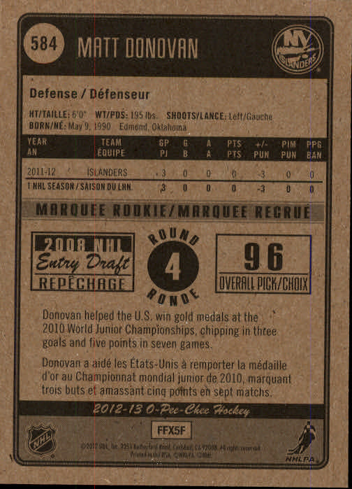 A0677- 2012-13 O-Pee-Chee Hockey Card #s 401-600 -You Pick- 15+ FREE US SHIP - Picture 246 of 252