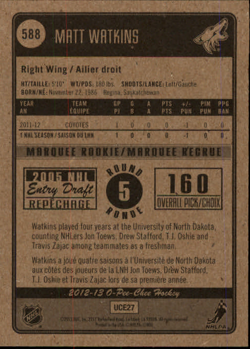 A0677- 2012-13 O-Pee-Chee Hockey Card #s 401-600 -You Pick- 15+ FREE US SHIP - Picture 248 of 252