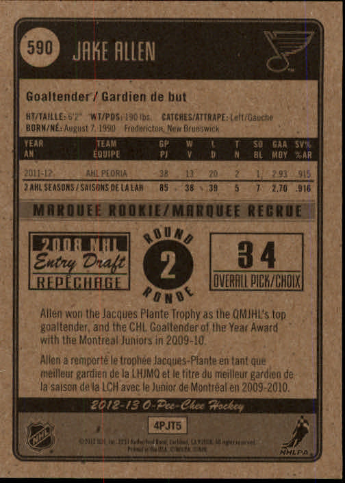 A0677- 2012-13 O-Pee-Chee Hockey Card #s 401-600 -You Pick- 15+ FREE US SHIP - Picture 250 of 252