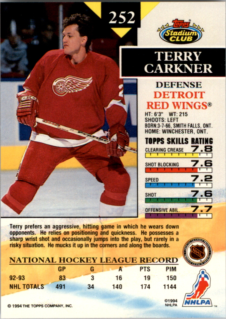 B0171- 1993-94 Stadium Club Members Only 251-500 -You Pick- 15+ FREE US SHIP - Picture 5 of 493