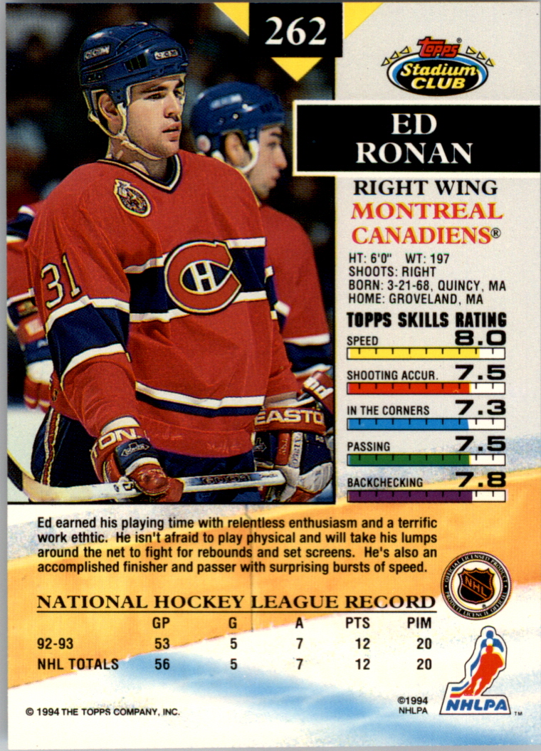 B0171- 1993-94 Stadium Club Members Only 251-500 -You Pick- 15+ FREE US SHIP - Picture 25 of 493