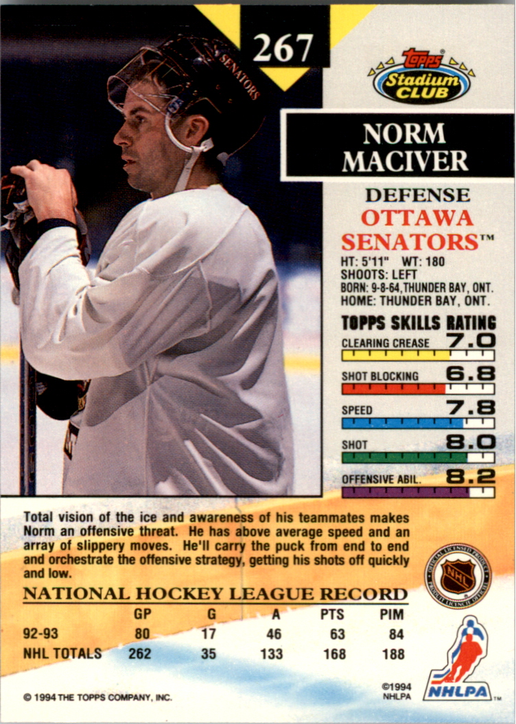 B0171- 1993-94 Stadium Club Members Only 251-500 -You Pick- 15+ FREE US SHIP - Picture 35 of 493