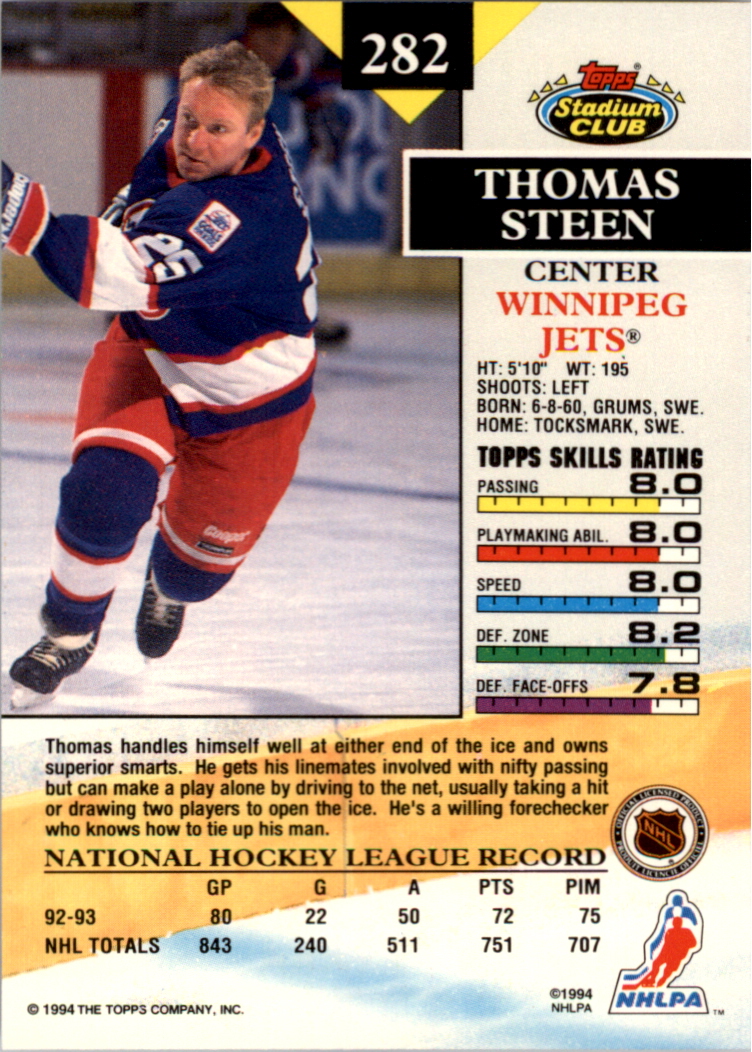 B0171- 1993-94 Stadium Club Members Only 251-500 -You Pick- 15+ FREE US SHIP - Picture 65 of 493