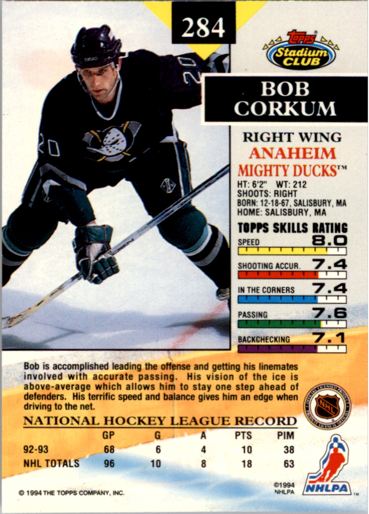 B0171- 1993-94 Stadium Club Members Only 251-500 -You Pick- 15+ FREE US SHIP - Picture 69 of 493