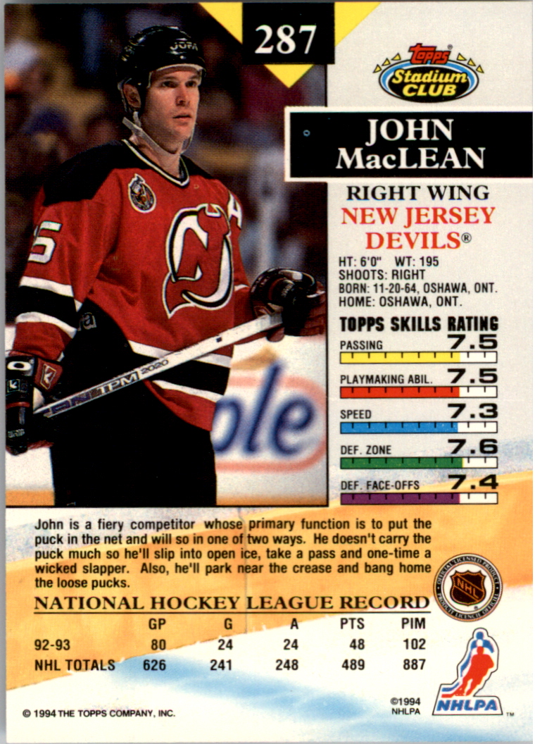 B0171- 1993-94 Stadium Club Members Only 251-500 -You Pick- 15+ FREE US SHIP - Picture 75 of 493