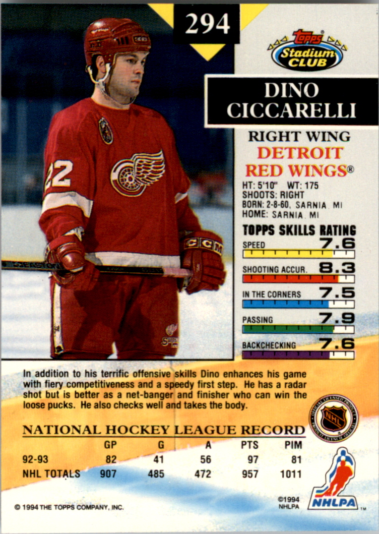 B0171- 1993-94 Stadium Club Members Only 251-500 -You Pick- 15+ FREE US SHIP - Picture 89 of 493