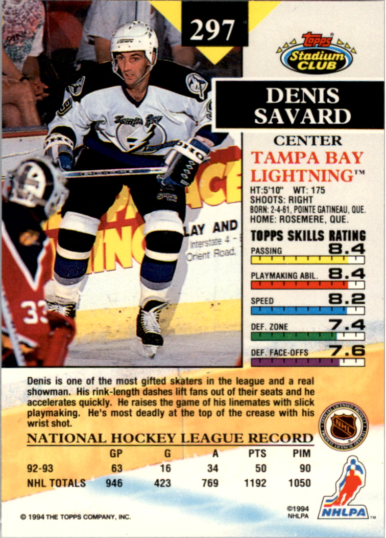 B0171- 1993-94 Stadium Club Members Only 251-500 -You Pick- 15+ FREE US SHIP - Picture 95 of 493