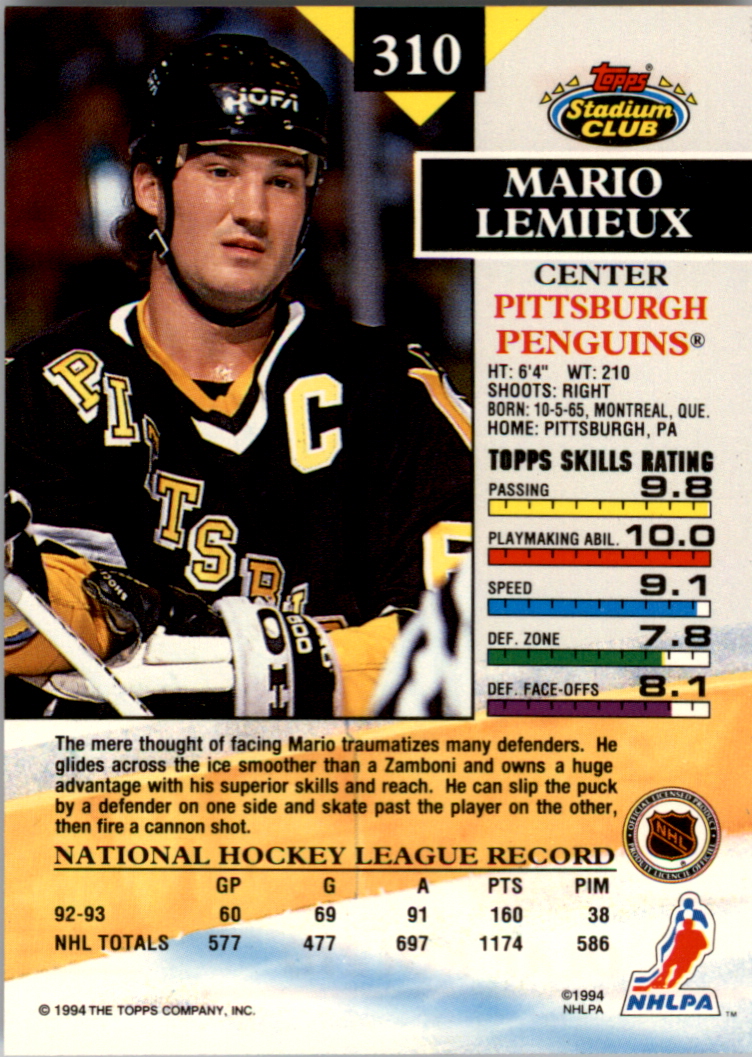 B0171- 1993-94 Stadium Club Members Only 251-500 -You Pick- 15+ FREE US SHIP - Picture 121 of 493