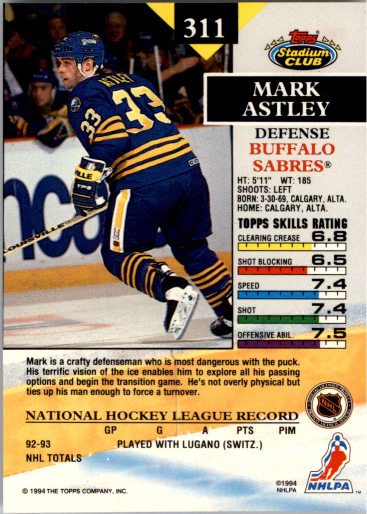 B0171- 1993-94 Stadium Club Members Only 251-500 -You Pick- 15+ FREE US SHIP - Picture 123 of 493