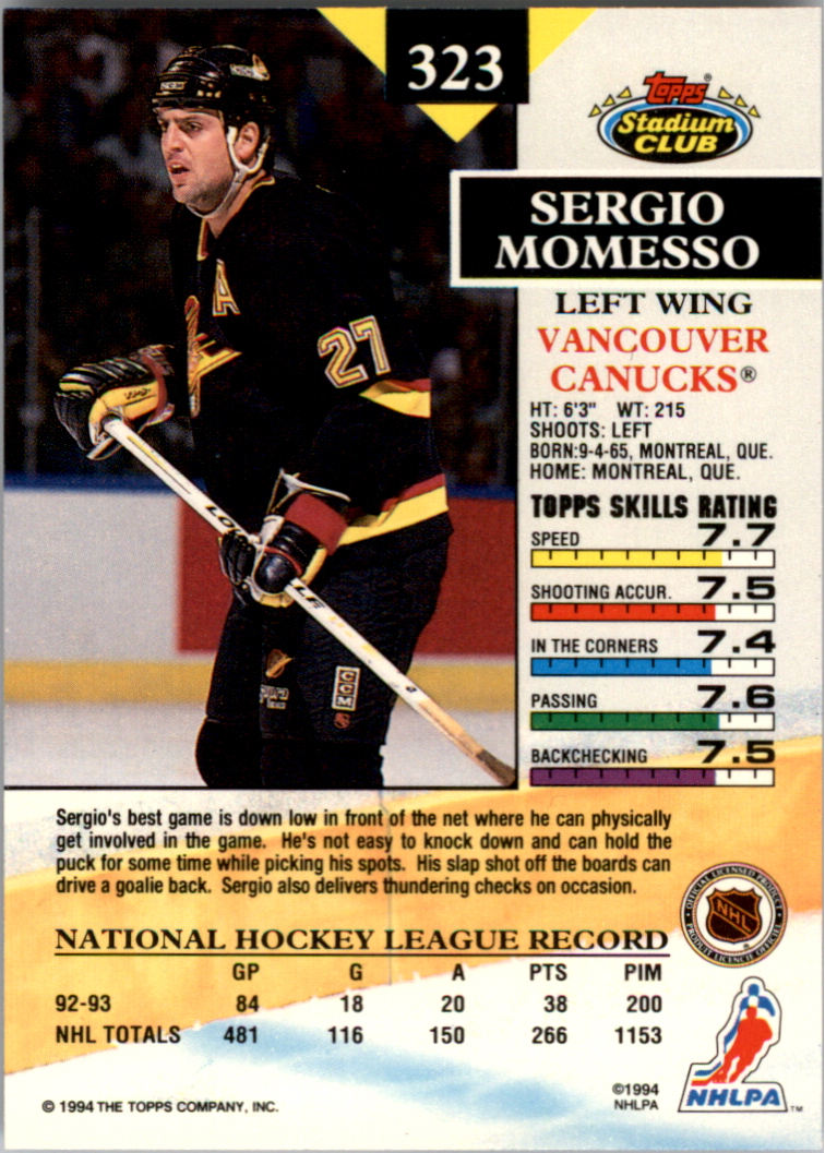 B0171- 1993-94 Stadium Club Members Only 251-500 -You Pick- 15+ FREE US SHIP - Picture 147 of 493