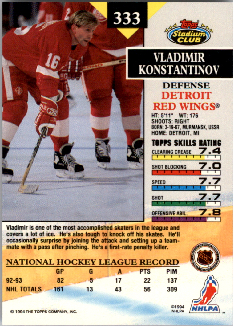 B0171- 1993-94 Stadium Club Members Only 251-500 -You Pick- 15+ FREE US SHIP - Picture 167 of 493