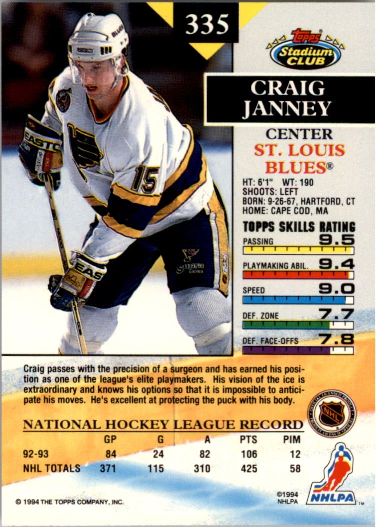B0171- 1993-94 Stadium Club Members Only 251-500 -You Pick- 15+ FREE US SHIP - Picture 171 of 493