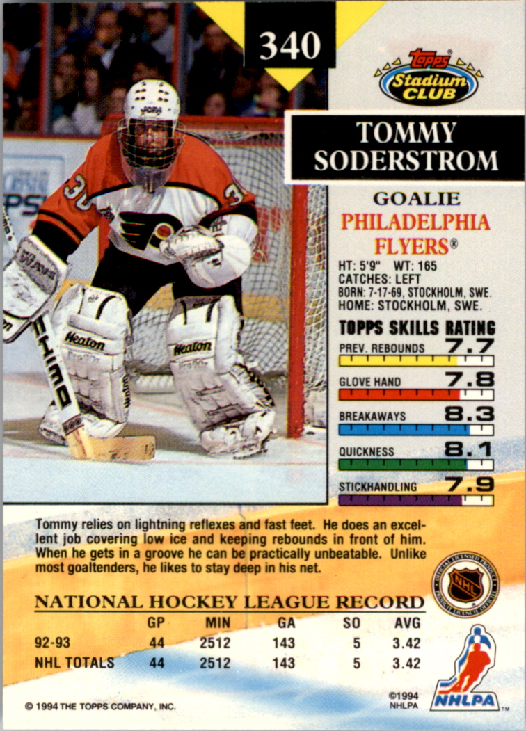 B0171- 1993-94 Stadium Club Members Only 251-500 -You Pick- 15+ FREE US SHIP - Picture 181 of 493