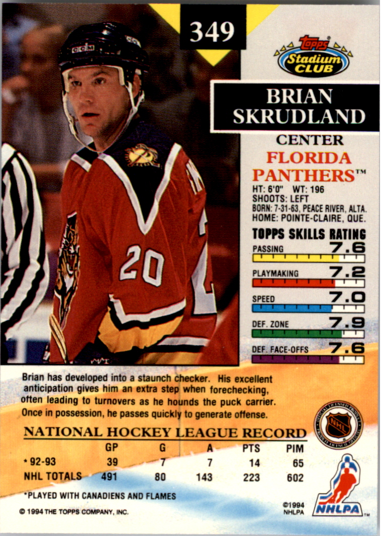 B0171- 1993-94 Stadium Club Members Only 251-500 -You Pick- 15+ FREE US SHIP - Picture 199 of 493