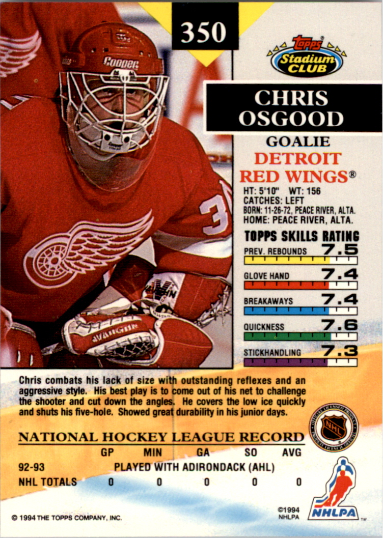 B0171- 1993-94 Stadium Club Members Only 251-500 -You Pick- 15+ FREE US SHIP - Picture 201 of 493