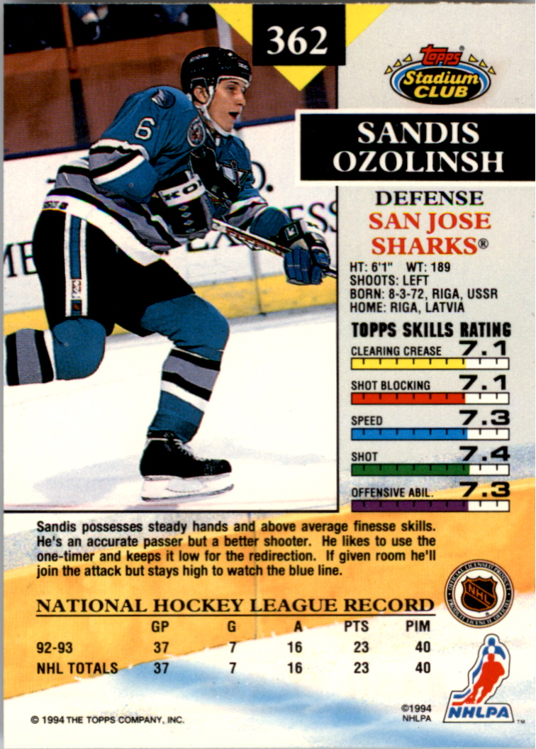 B0171- 1993-94 Stadium Club Members Only 251-500 -You Pick- 15+ FREE US SHIP - Picture 223 of 493