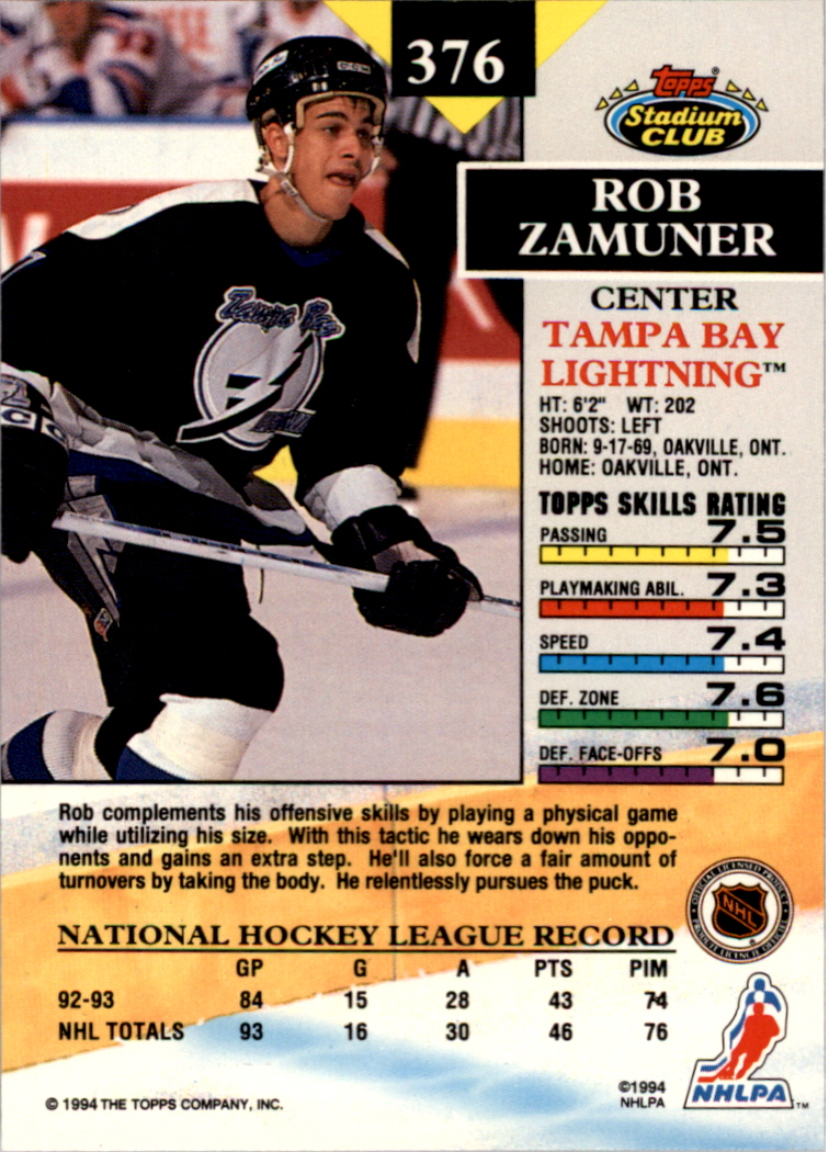 B0171- 1993-94 Stadium Club Members Only 251-500 -You Pick- 15+ FREE US SHIP - Picture 251 of 493