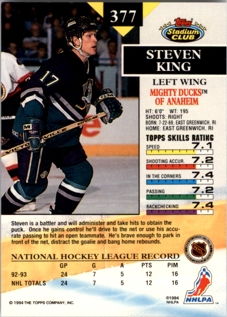 B0171- 1993-94 Stadium Club Members Only 251-500 -You Pick- 15+ FREE US SHIP - Picture 253 of 493