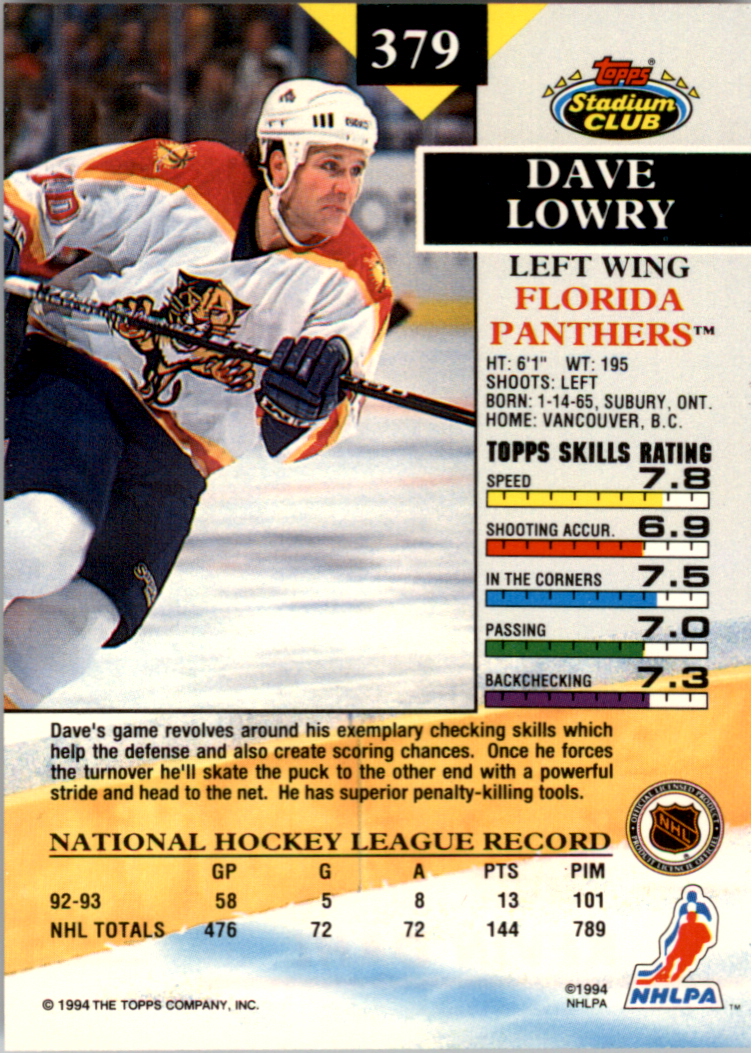 B0171- 1993-94 Stadium Club Members Only 251-500 -You Pick- 15+ FREE US SHIP - Picture 257 of 493