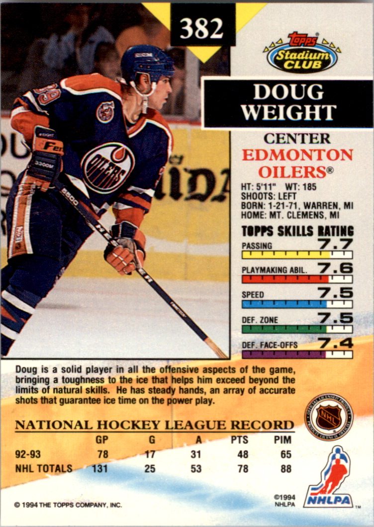 B0171- 1993-94 Stadium Club Members Only 251-500 -You Pick- 15+ FREE US SHIP - Picture 263 of 493