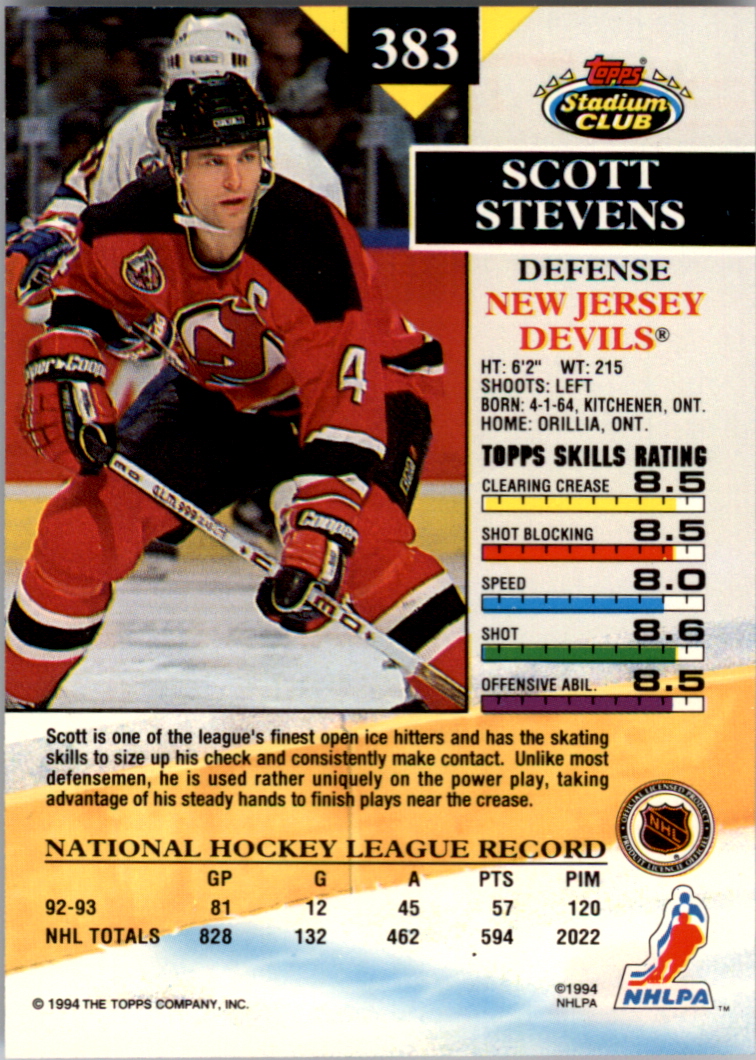 B0171- 1993-94 Stadium Club Members Only 251-500 -You Pick- 15+ FREE US SHIP - Picture 265 of 493