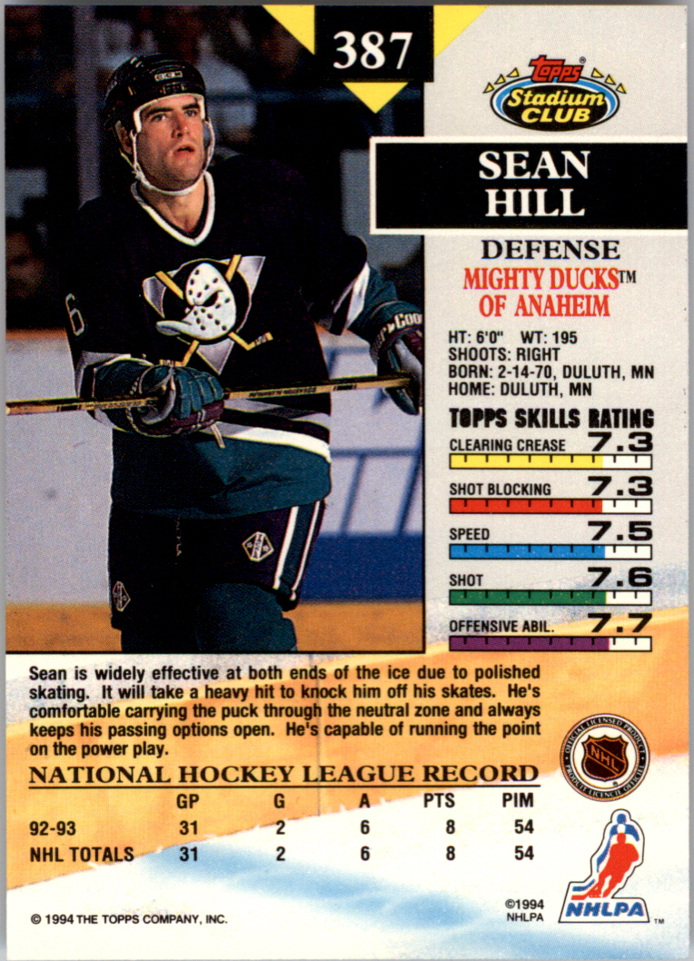 B0171- 1993-94 Stadium Club Members Only 251-500 -You Pick- 15+ FREE US SHIP - Picture 271 of 493