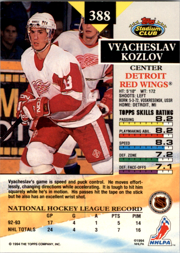 B0171- 1993-94 Stadium Club Members Only 251-500 -You Pick- 15+ FREE US SHIP - Picture 273 of 493