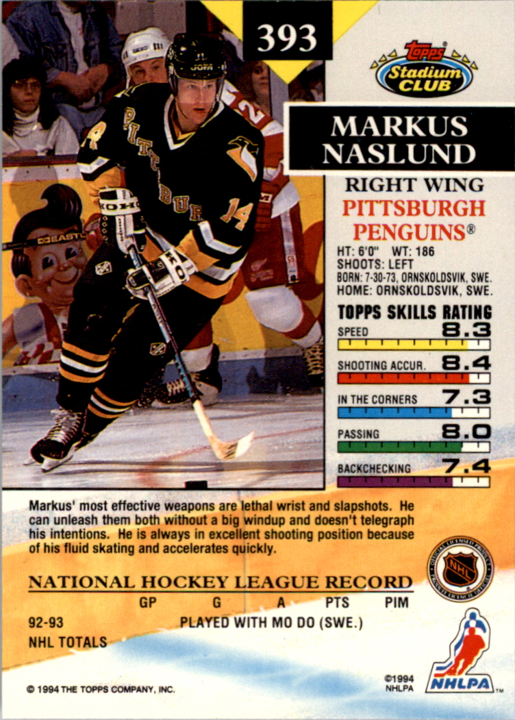 B0171- 1993-94 Stadium Club Members Only 251-500 -You Pick- 15+ FREE US SHIP - Picture 283 of 493